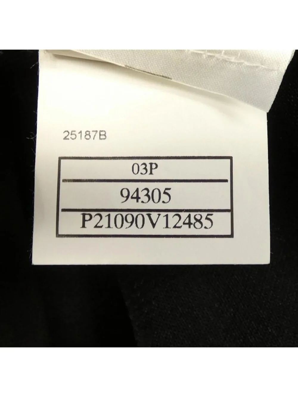 Chanel 03P Vintage Identification Jacket
